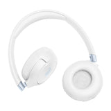 JBL Tune 680NC Audífonos Inalámbricos Bluetooth On-Ear | Adaptive Noise Cancelling | Blanco