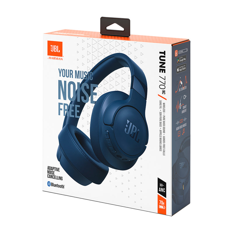 JBL Tune 770NC Audífonos Bluetooth Noise Cancelling Azul Photura