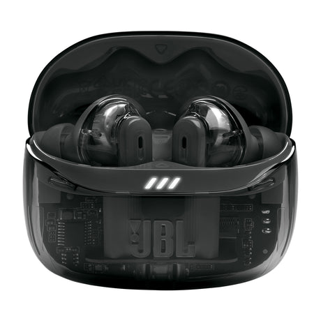 JBL Tune Beam 2 Ghost Edition True Wireless Audífonos Inalámbricos Bluetooth | Adaptive Noise Cancelling | Negro