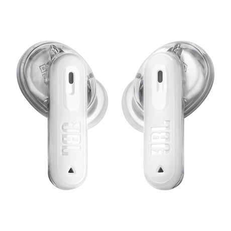 JBL Tune Beam 2 Ghost Edition True Wireless Audífonos Inalámbricos Bluetooth | Adaptive Noise Cancelling | Blanco