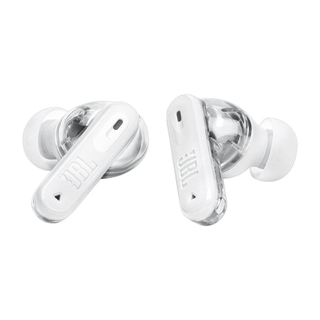 JBL Tune Beam 2 Ghost Edition True Wireless Audífonos Inalámbricos Bluetooth | Adaptive Noise Cancelling | Blanco