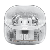 JBL Tune Beam 2 Ghost Edition True Wireless Audífonos Inalámbricos Bluetooth | Adaptive Noise Cancelling | Blanco