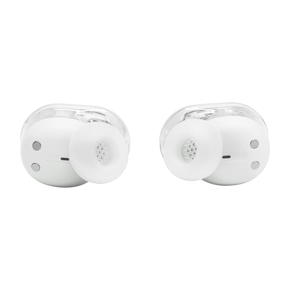 JBL Tune Buds 2 Ghost Edition True Wireless Audífonos Inalámbricos Bluetooth | Adaptive Noise Cancelling | Blanco