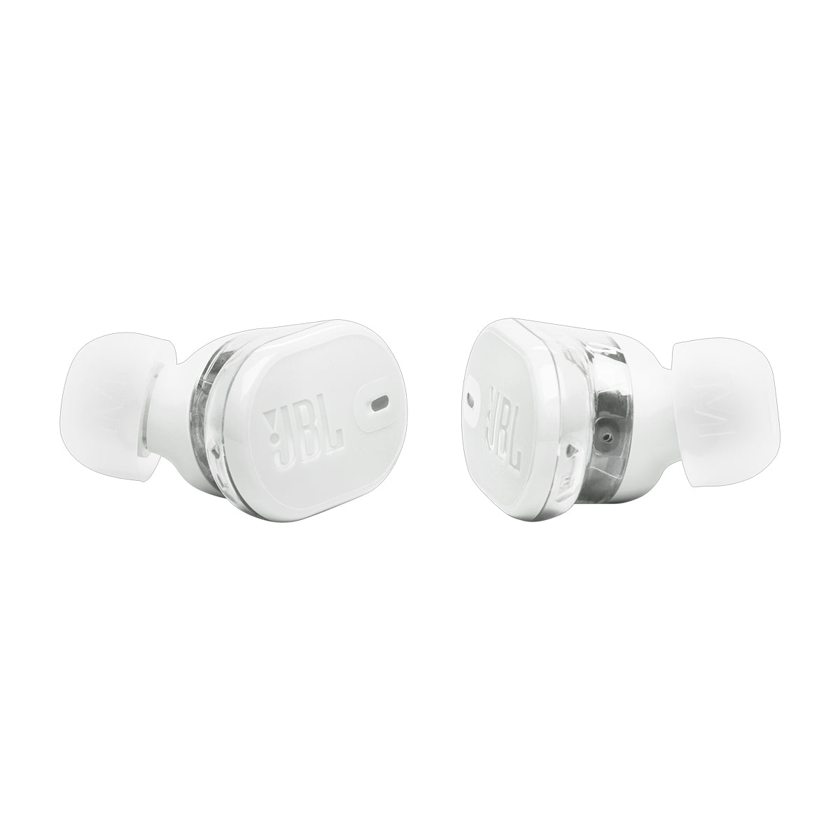 JBL Tune Buds 2 Ghost Edition True Wireless Audífonos Inalámbricos Bluetooth | Adaptive Noise Cancelling | Blanco