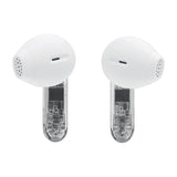 JBL Tune Flex 2 Ghost Edition True Wireless Audífonos Inalámbricos Bluetooth | Adaptive Noise Cancelling | Blanco