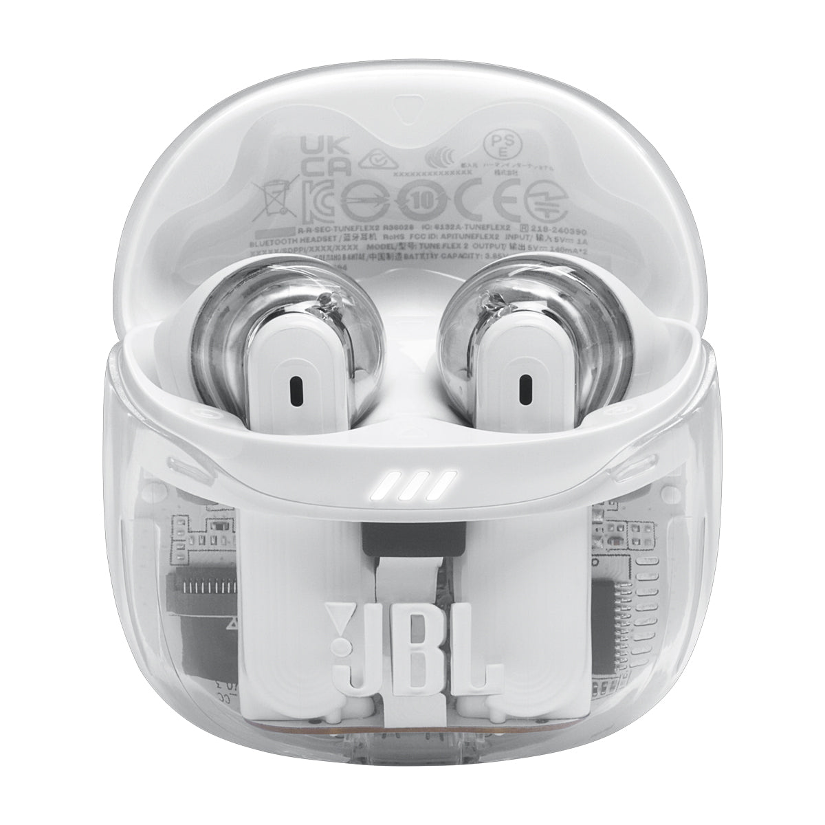JBL TUNE FLEX GHOST ワイヤレスイヤホン ホワイト JBL Tune Flex 2 Ghost Edition TW Audífonos BT | ANC | Blanco - Photura
