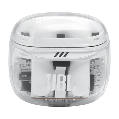 JBL Tune Flex 2 Ghost Edition True Wireless Audífonos Inalámbricos Bluetooth | Adaptive Noise Cancelling | Blanco