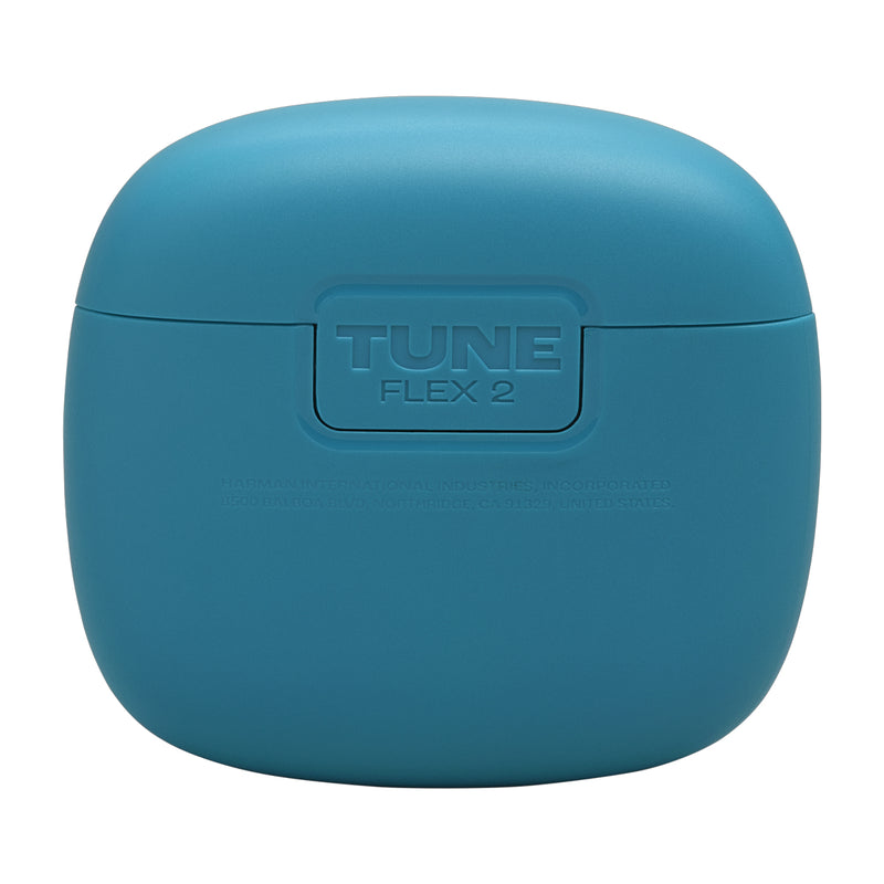 JBL Tune Flex 2 True Wireless Audífonos Inalámbricos Bluetooth | Adaptive Noise Cancelling | Turquesa