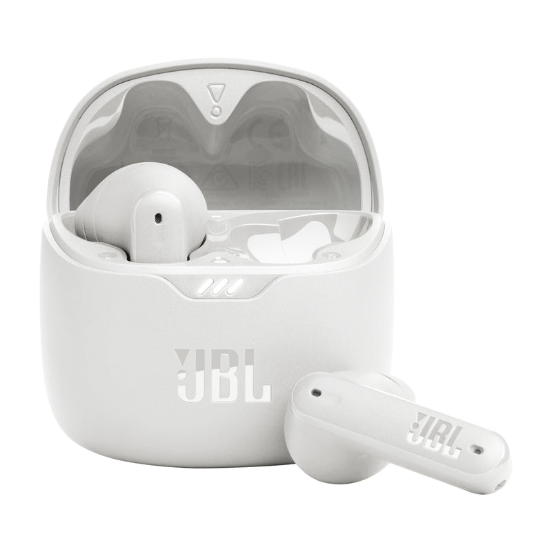 JBL Tune Flex Ghost Edition True Wireless Audífonos Inalámbricos Bluetooth | Active Noise Cancelling | Blanco