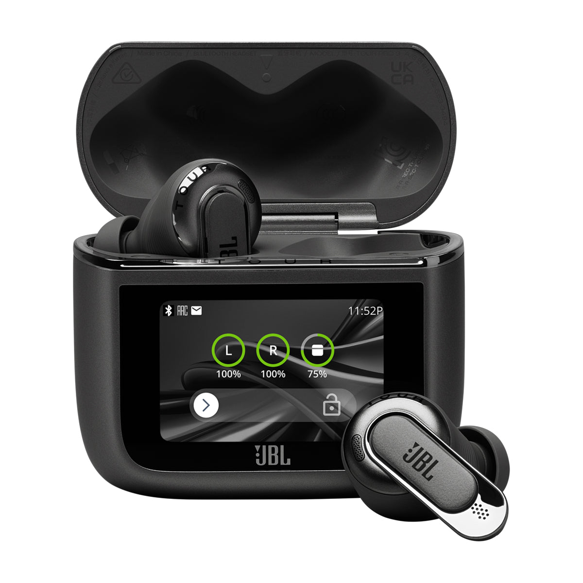 JBL Tour Pro 3 True Wireless Audífonos Inalámbricos Bluetooth | Adaptive Noise Cancelling | Negro