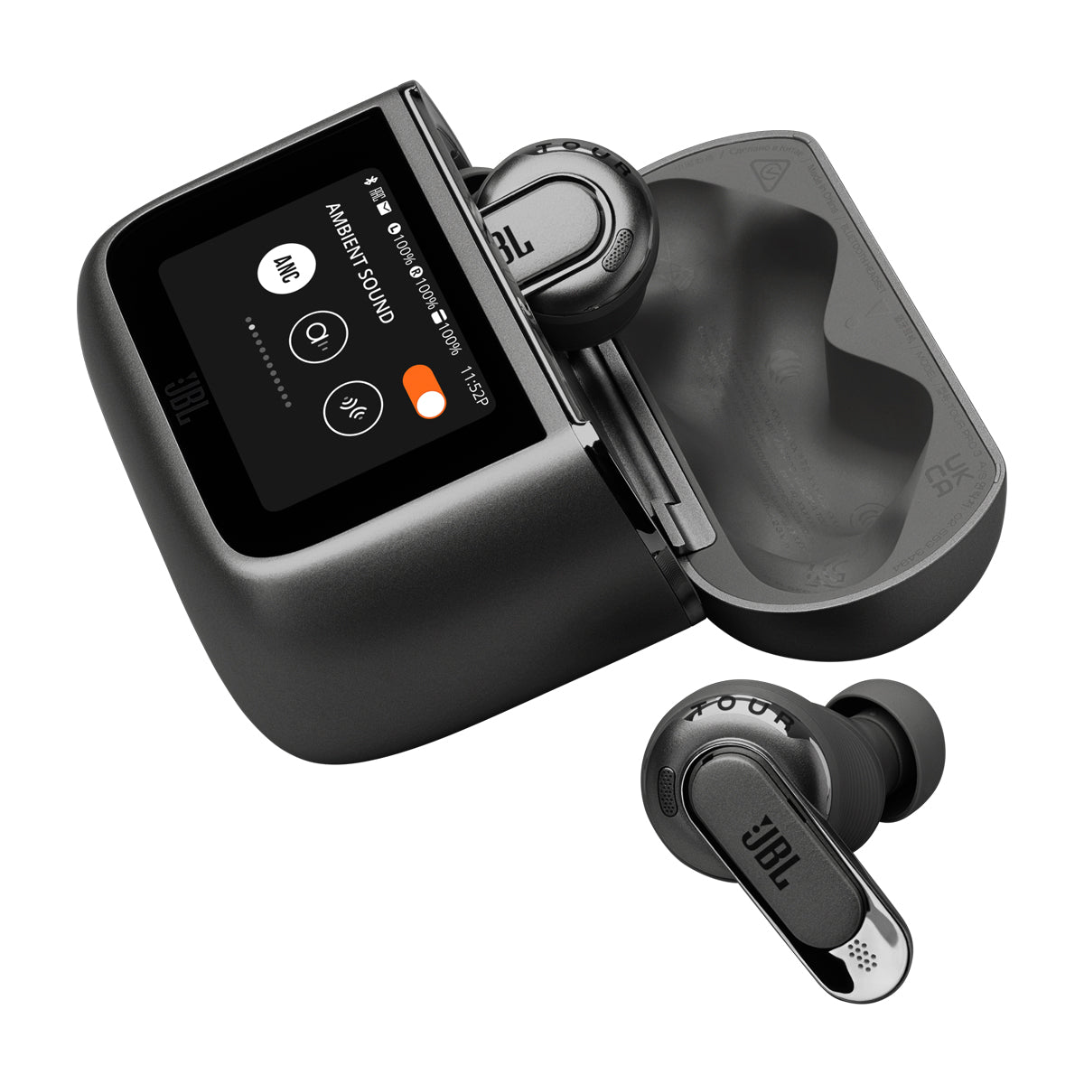 JBL Tour Pro 3 True Wireless Audífonos Inalámbricos Bluetooth | Adaptive Noise Cancelling | Negro