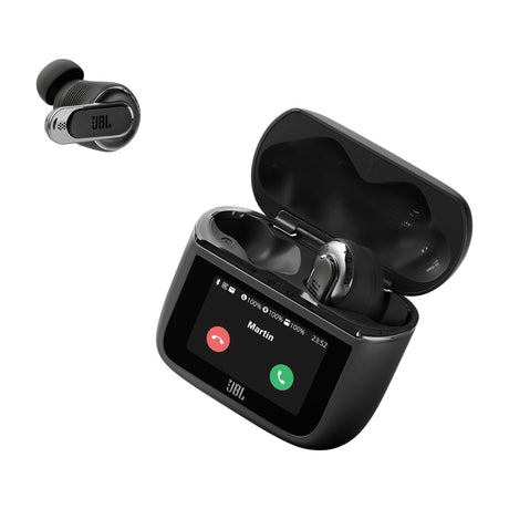 JBL Tour Pro 3 True Wireless Audífonos Inalámbricos Bluetooth | Adaptive Noise Cancelling | Negro