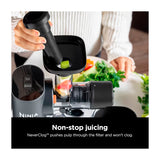Ninja Neverclog Extractor De Jugos | 700 ml | Alta Potencia | Control de pulpa | Acero inoxidable