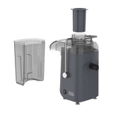 Black & Decker Extractor de Jugo | 1.6L | Colector de Pulpa | 400W | Gris