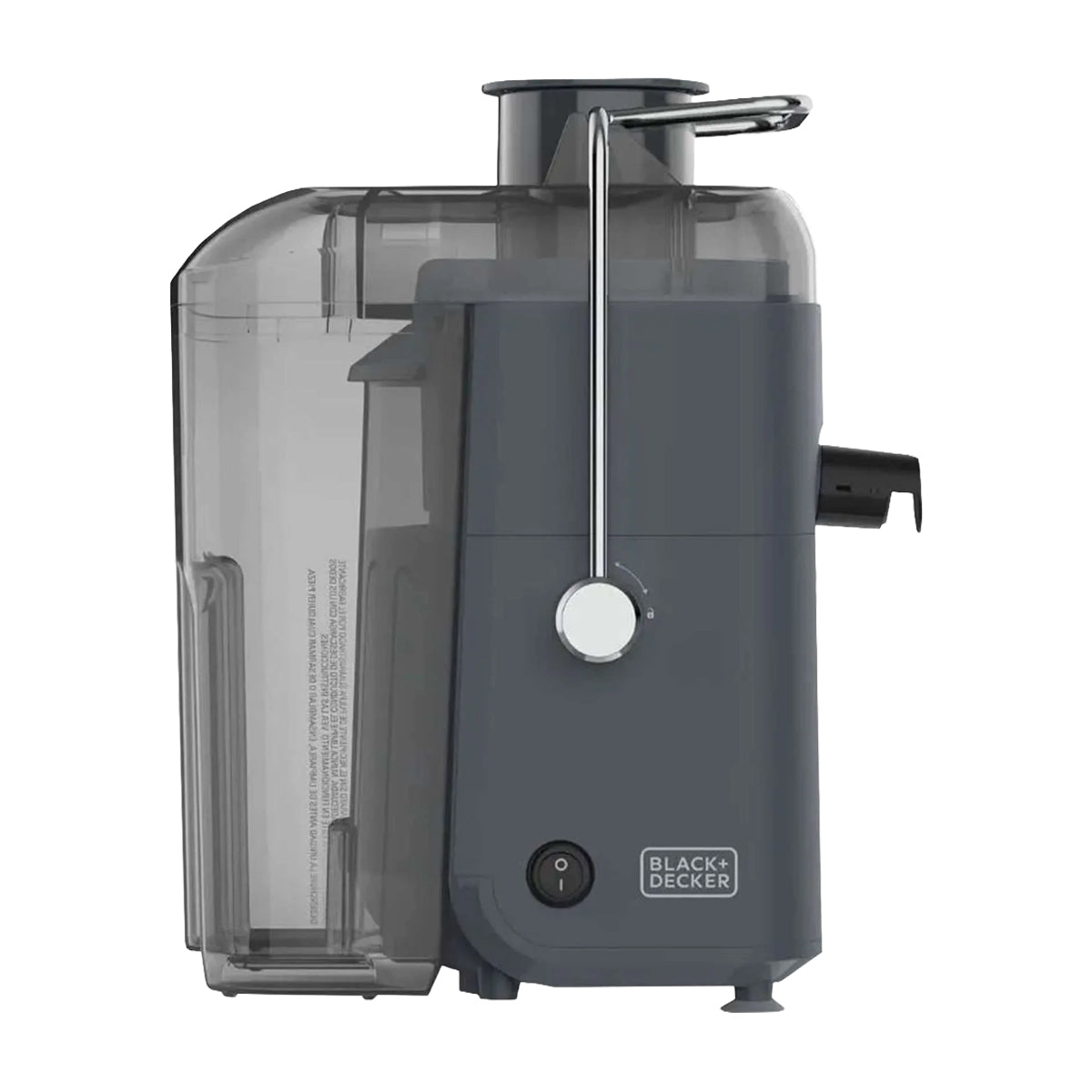 Black & Decker Extractor de Jugo | 1.6L | Colector de Pulpa | 400W | Gris