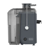 Black & Decker Extractor de Jugo | 1.6L | Colector de Pulpa | 400W | Gris