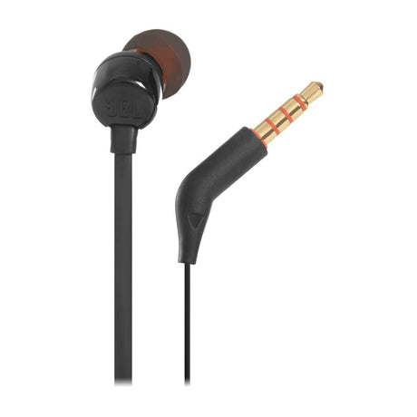 JBL Tune 110 Audífonos de Cable | Negro