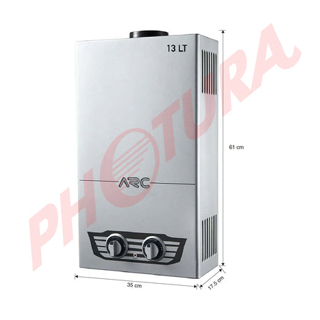 ARC Calentador de Agua a Gas | 26KW | 13L