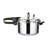 Sankey Olla de Presión de 11L | 3 Válvulas de Seguridad | Seguro de Cierre | Aluminio | Plateado