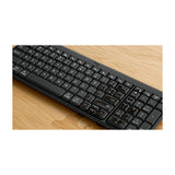 Logitech K250 Teclado Inalámbrico | Plug & Play | A Prueba de Salpicaduras | Negro