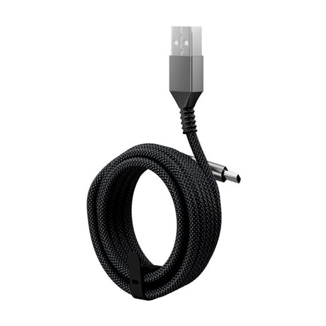 Klip Xtreme PowerGo 050 Cable USB A a USB C | 1 Metros | Negro Plateado