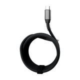 Klip Xtreme PowerGo 550 Cable USB C a USB C | 1.8 Metros | Negro Plateado