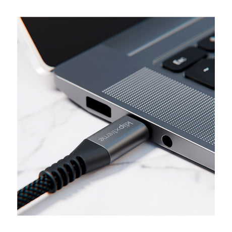 Klip Xtreme PowerGo 550 Cable USB C a USB C | 1.8 Metros | Negro Plateado