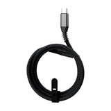 Klip Xtreme PowerGo 750 Cable USB C a USB C | 1.8 Metros | Negro Plateado