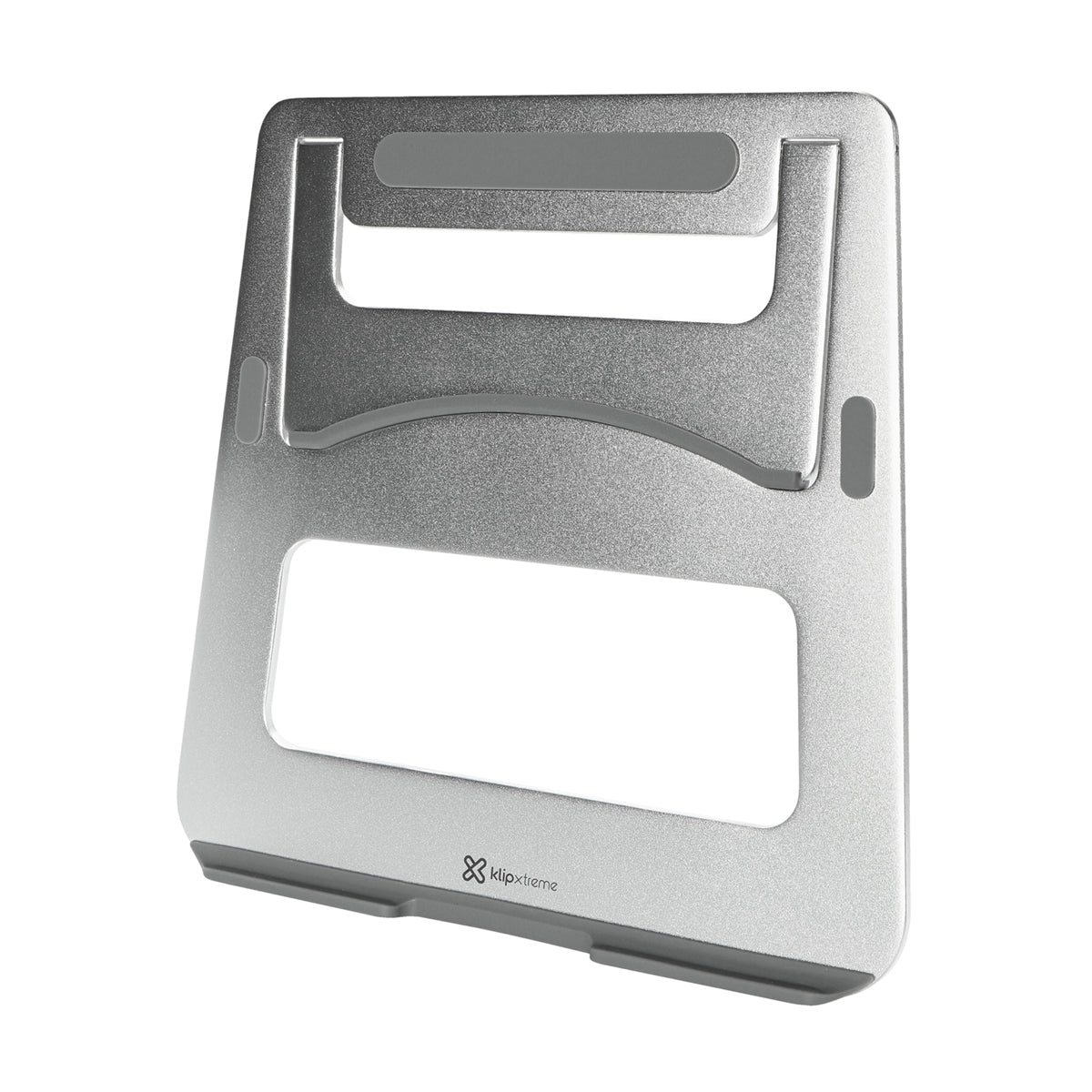 Klip Xtreme Soporte para Laptops Podium | Plegable | Aluminio| Hasta 15.6"