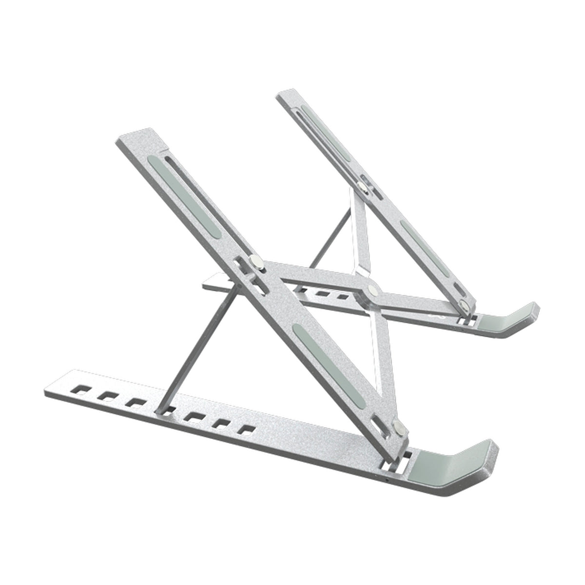 Klip Xtreme Soporte para Laptops Flexus | Plegable | Aluminio | 7 niveles | Hasta 15.6"