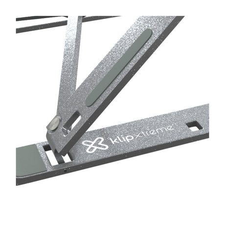 Klip Xtreme Soporte para Laptops Flexus | Plegable | Aluminio | 7 niveles | Hasta 15.6"