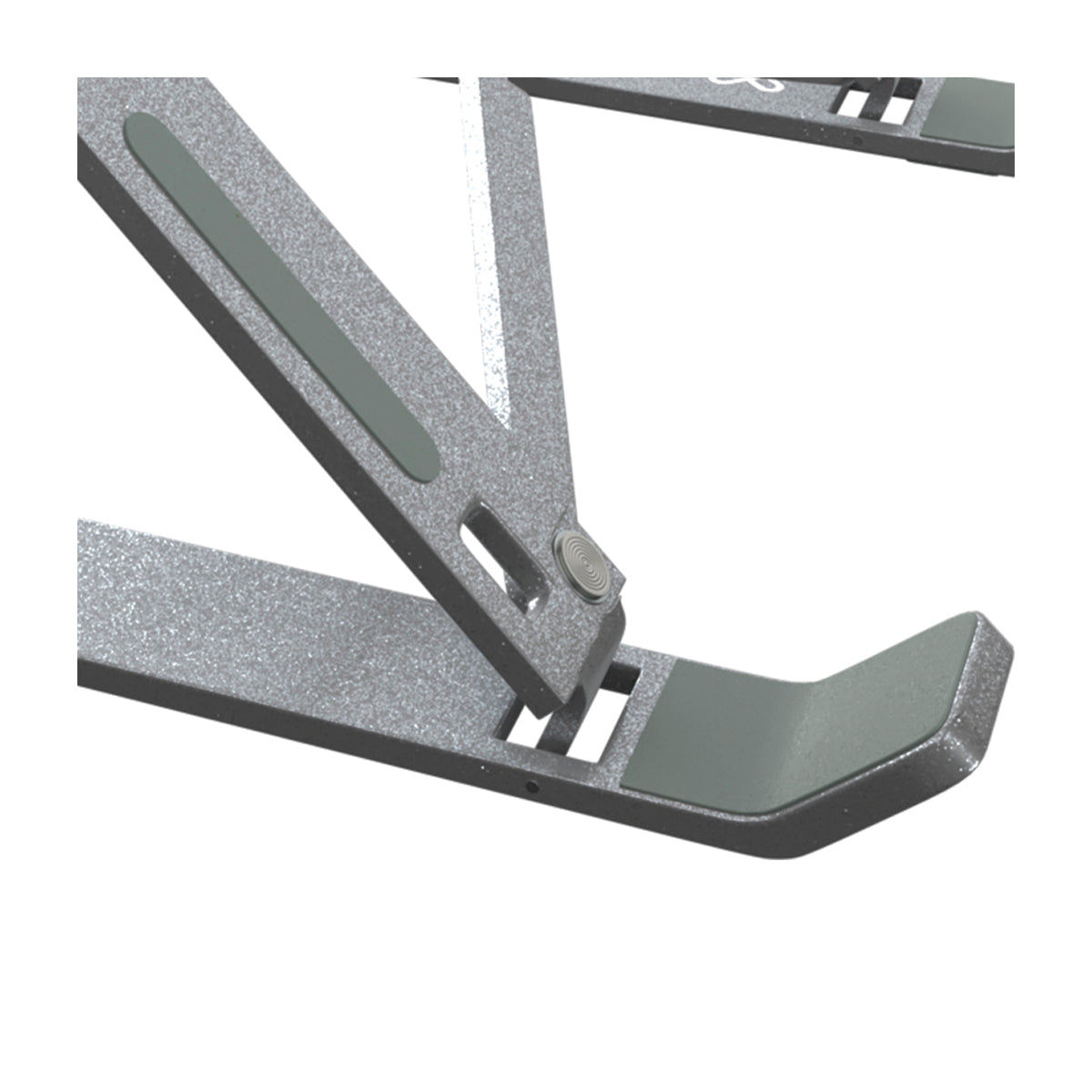 Klip Xtreme Soporte para Laptops Flexus | Plegable | Aluminio | 7 niveles | Hasta 15.6"