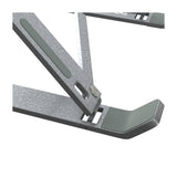 Klip Xtreme Soporte para Laptops Flexus | Plegable | Aluminio | 7 niveles | Hasta 15.6"