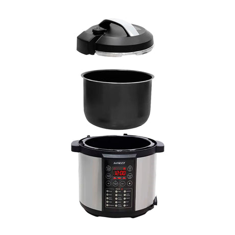 Sankey Olla Multifuncional de 6L | 15 Programas | Sistema Inteligente | 9 Sistemas de Seguridad