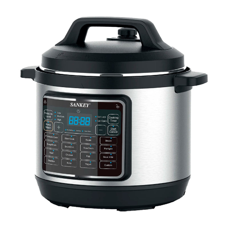 Sankey Olla Multifuncional de 8L | 20 Programas | Cocción al vacío | Revestimiento de Cerámica