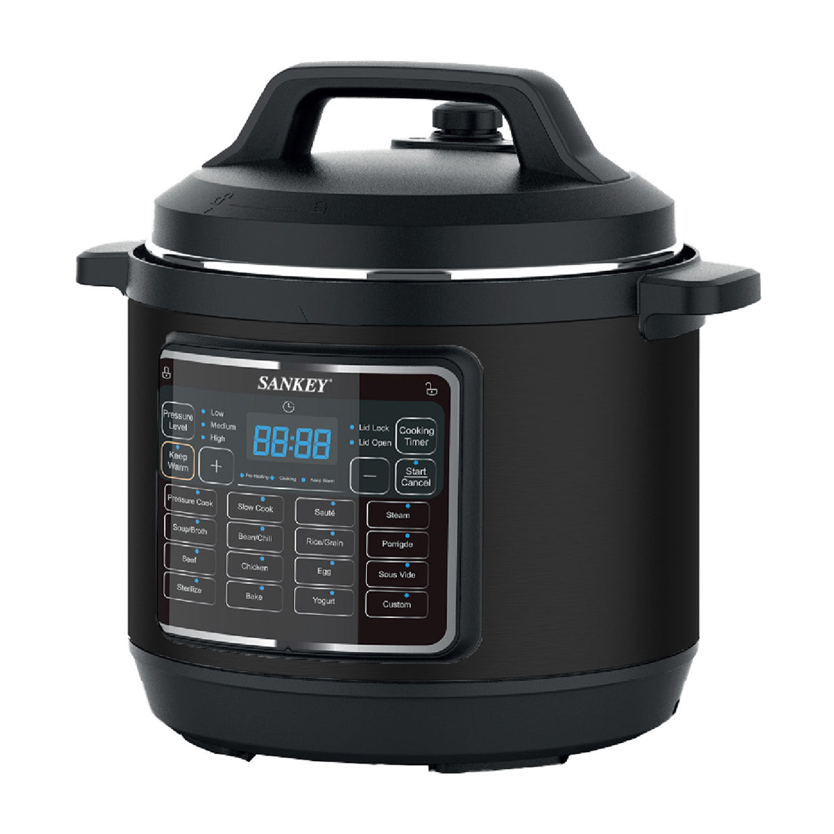 Sankey Olla Multifuncional de 8L | 20 Programas | Sistema Inteligente | Cocción al Vacío