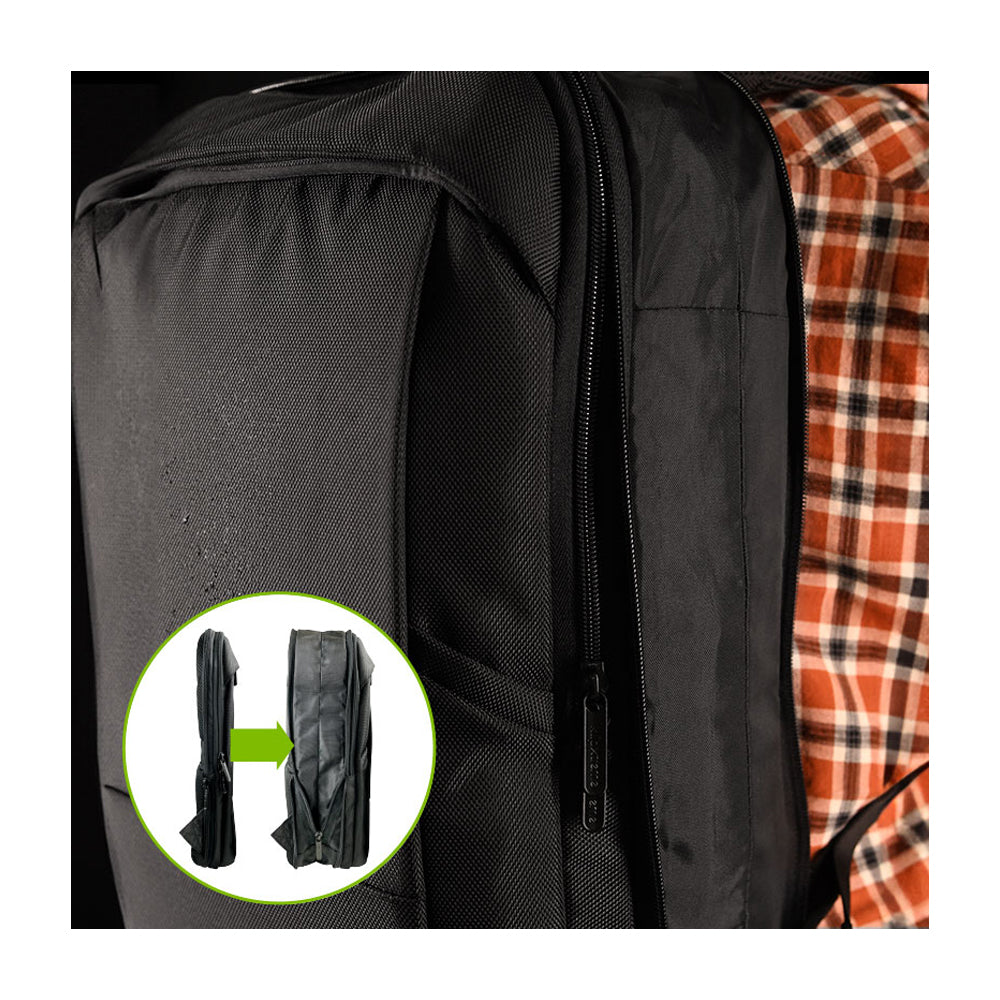 Klip Xtreme XpandPack Mochila para Laptop de hasta 15.6" | Negro