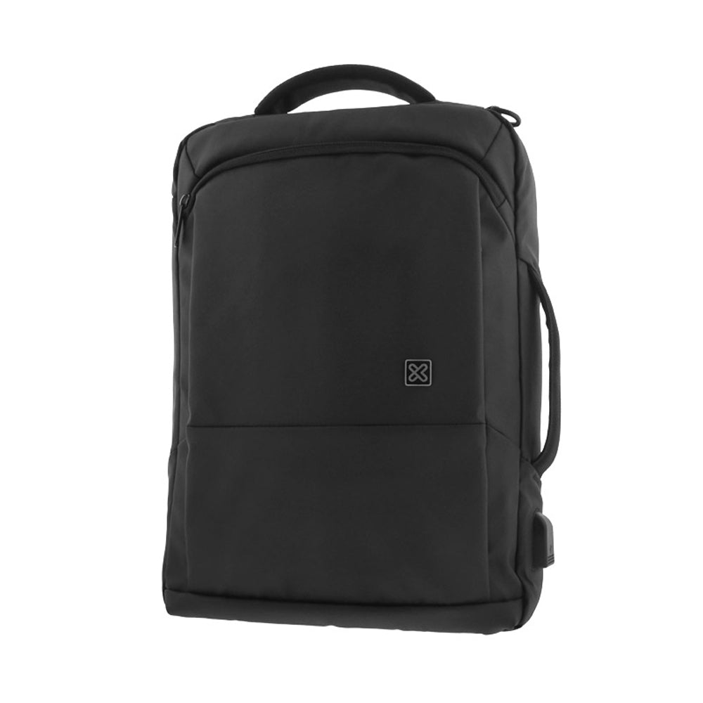 Klip Xtreme Bizman Mochila / Maletín 2-en-1 para Laptop de hasta 15.6" | Negro