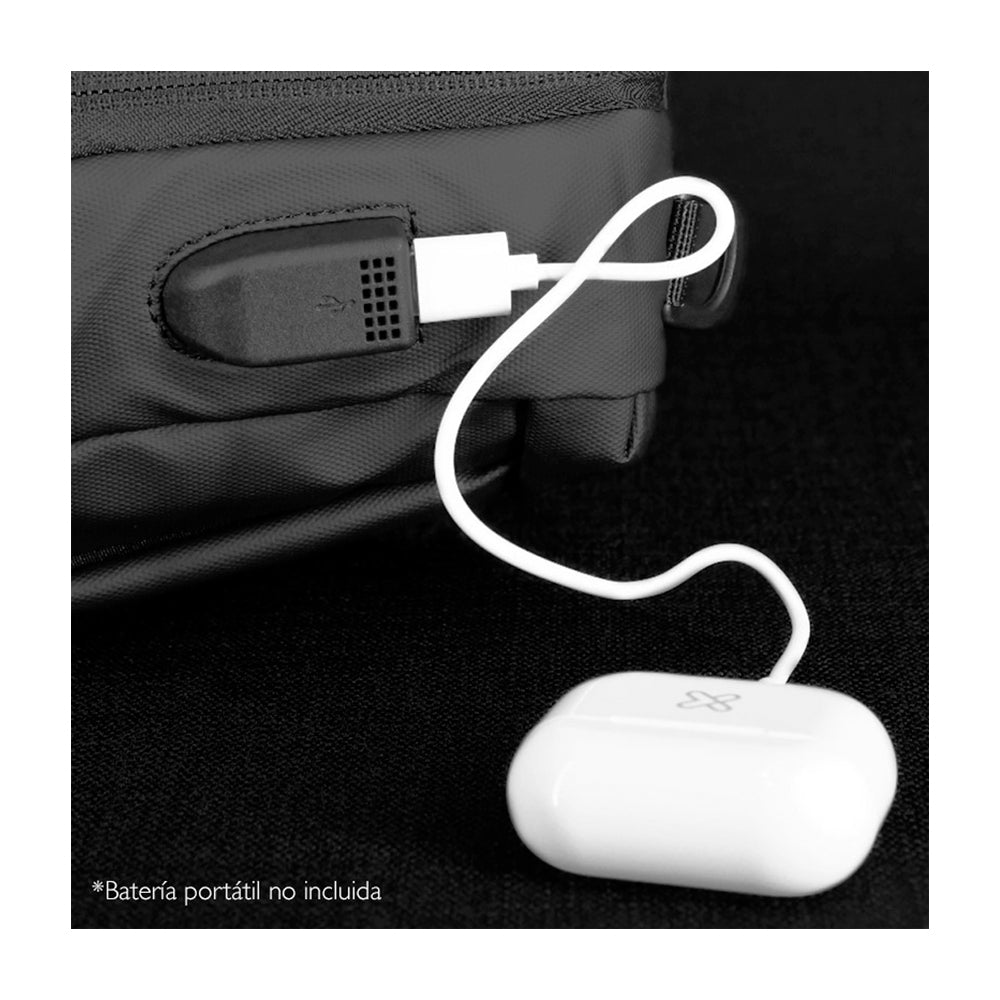 Klip Xtreme Bizman Mochila / Maletín 2-en-1 para Laptop de hasta 15.6" | Negro