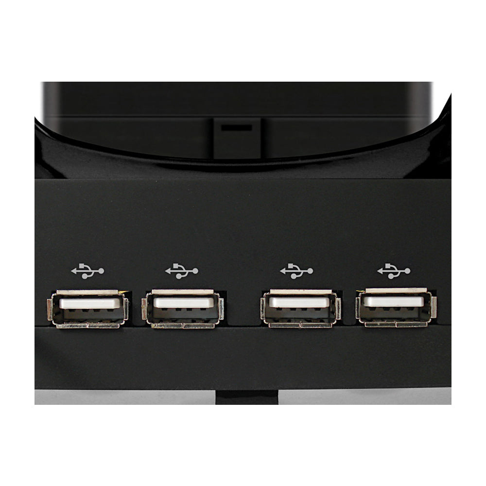 Klip Xtreme Soporte para Laptops | 1 Ventilador | 4 Puertos USB | Hasta 17"