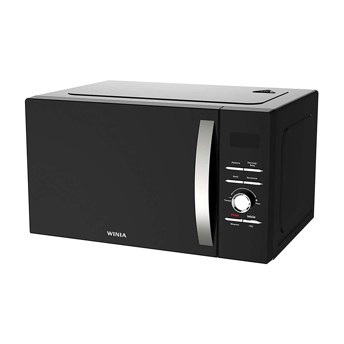 Winia Microondas de 1150W | 1.1p3 | Sistema de Bloqueo Infantil | Negro