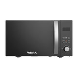 Winia Microondas de 1280W | 0.8p3 | Sistema de Bloqueo Infantil | Plateado