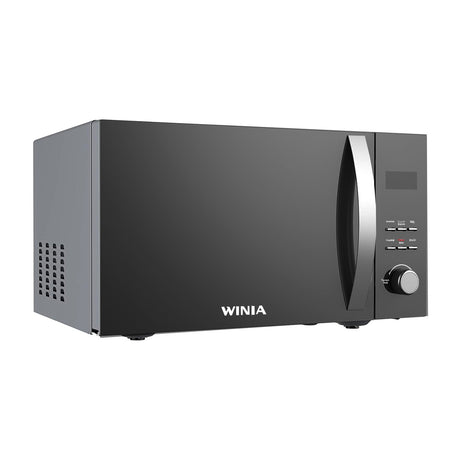 Winia Microondas de 1280W | 0.8p3 | Sistema de Bloqueo Infantil | Plateado