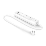 TP-Link Regleta Protectora de Sobretensión Inteligente WiFi | Control Remoto | Control por Voz | Programable | 3 Salidas | 2 USB