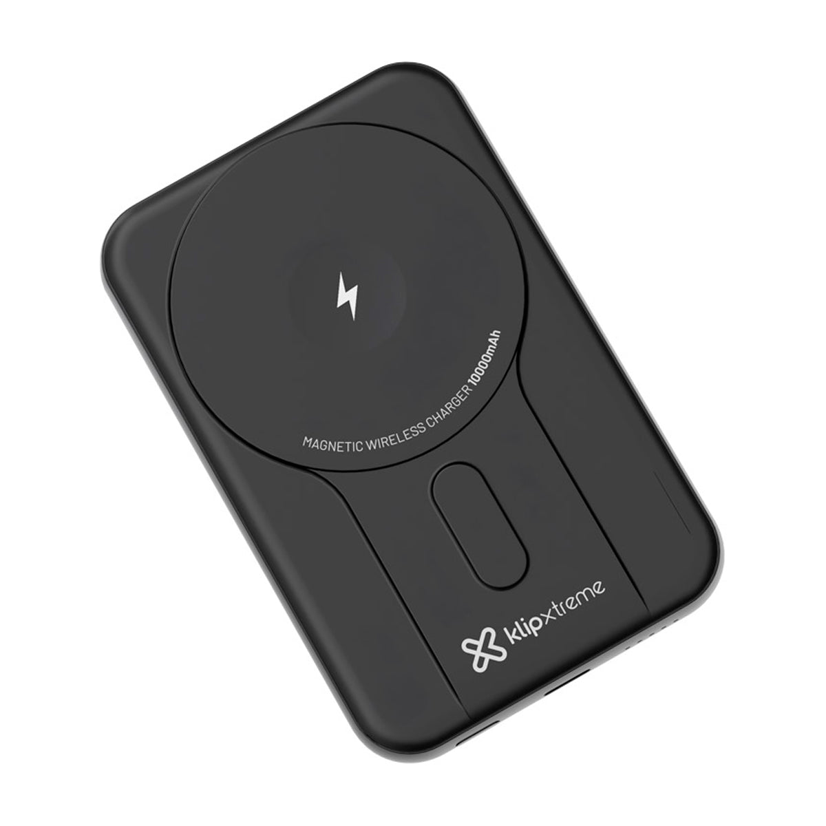 Klip Xtreme PowerMag Batería Portátil para Smartphones y Tablets | 10000Mah | Negro