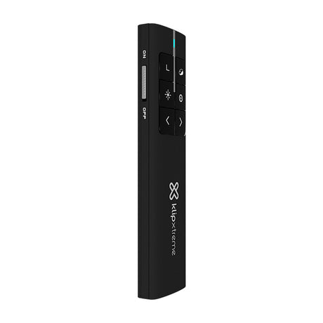 Klip Xtreme SlideMaster Pro Puntero Láser Inalámbrico Remoto | Botón Multifunción | 50m de Alcance