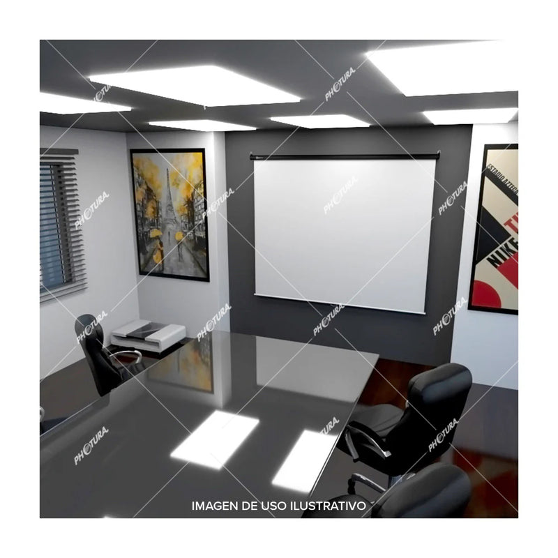 Klip Xtreme Pantalla para Proyector de 100" | Para Pared y Techo | 4:3