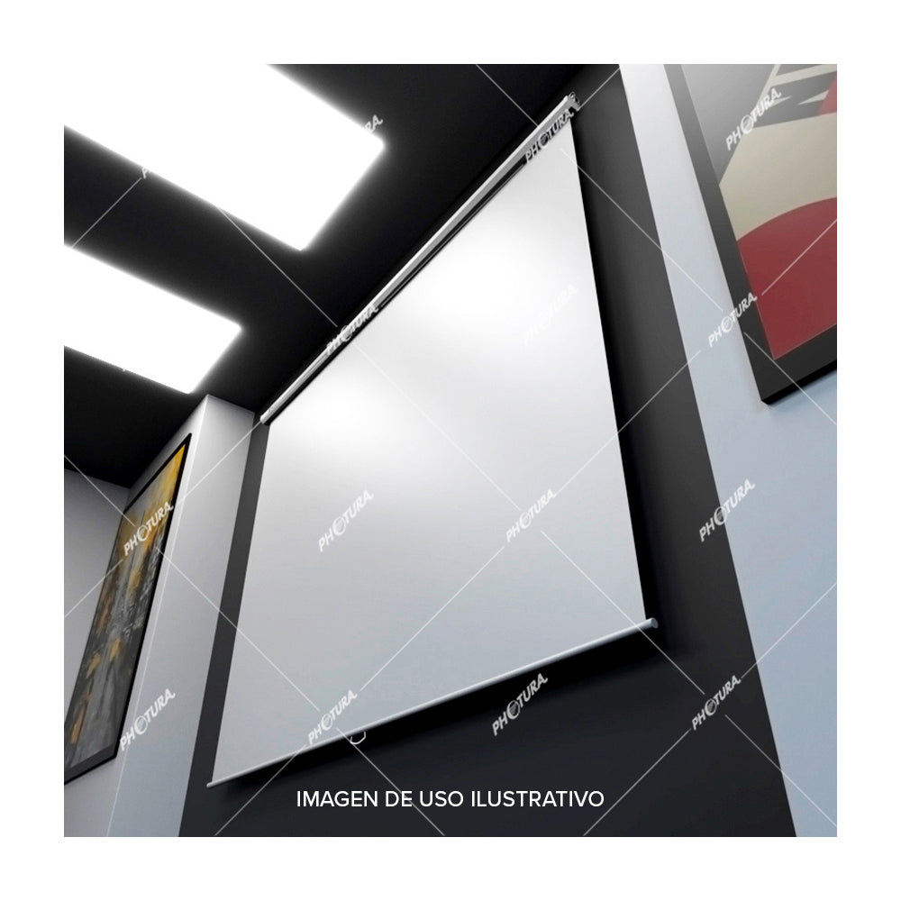 Klip Xtreme Pantalla para Proyector de 100" | Para Pared y Techo | 16:9