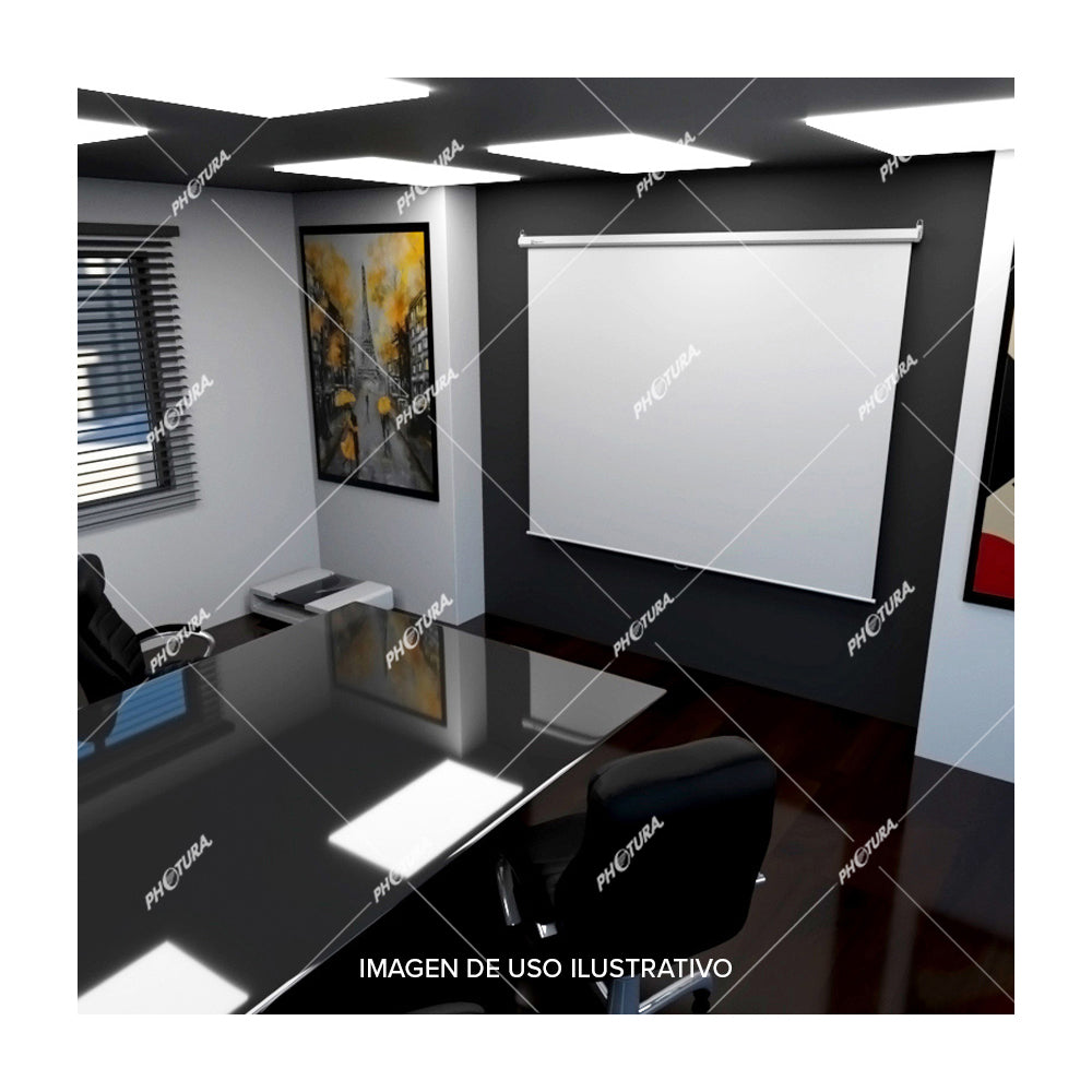 Klip Xtreme Pantalla para Proyector de 100" | Para Pared y Techo | 16:9