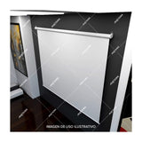 Klip Xtreme Pantalla Motorizada para Proyector de 120" | Para Pared y Techo | 16:9